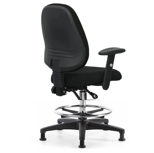 Laboratorijska stolica B 201 R PRSTEN – profesionalna ergonomska stolica za laboratorije i industrijske radne prostore