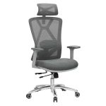 Ergonomska radna stolica B 32 G SIVA – premium udobnost i maksimalna ergonomija za moderan radni prostor