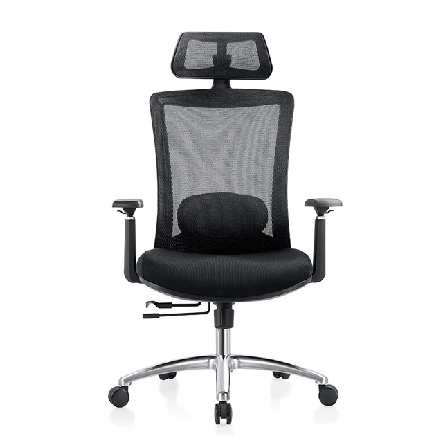 Ergonomska radna stolica B 35 G CRNA – premium ergonomija, memorijska pena i maksimalna podrška tokom rada