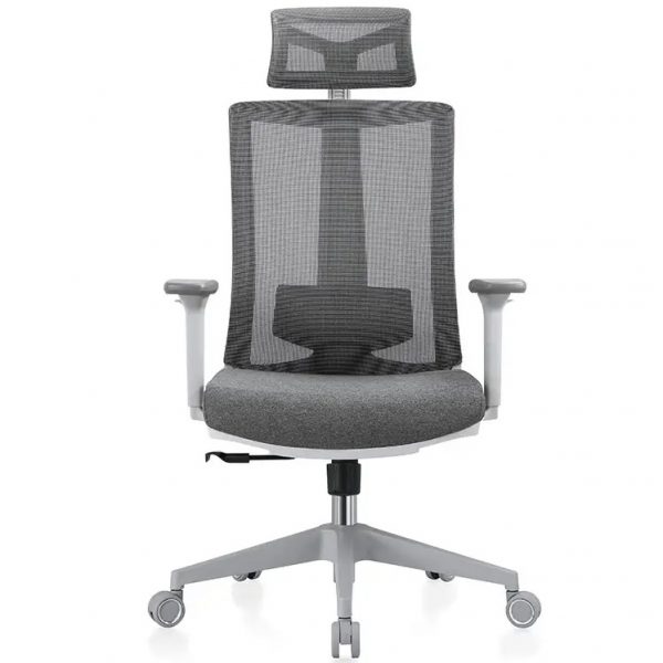 Ergonomska radna stolica B 36 G SIVA – moderna ergonomija i memorijska udobnost za profesionalan radni prostor