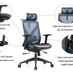 Ergonomska radna stolica B 600 G – profesionalna ergonomija sa maksimalnim podešavanjima i nosivošću do 130 kg - Slika 2