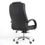 Kancelarijska fotelja B 7307 EKO KOŽA CRNA – elegantna i udobna kancelarijska fotelja za svakodnevni rad - Slika 5
